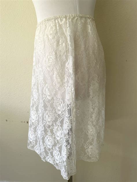 Vintage Lingerie S Union Label Rare White Sheer Al Gem