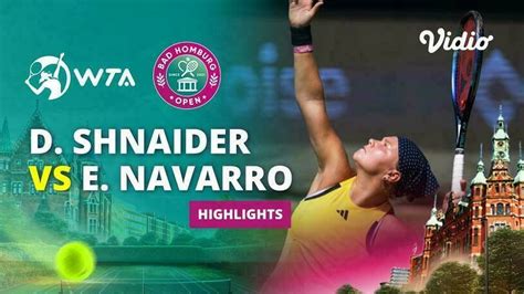 Semifinal Diana Shnaider Vs Emma Navarro Highlights Wta Bad