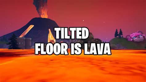 k1000의 TILTED FLOOR IS LAVA 9872 3998 8904 포트나이트