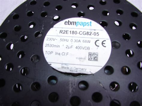 Wentylator EBM Papst R2E180 CG82 05 2530rpm 68W 7321436338