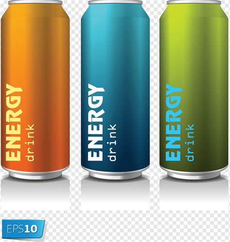 Energy drink water cans, png | PNGWing