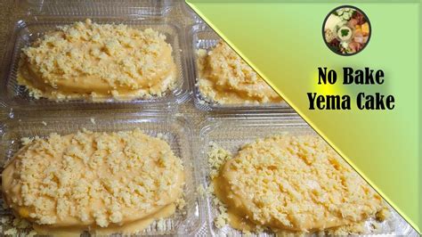 How To Make Yema Cake Without Oven Pang Negosyo Youtube