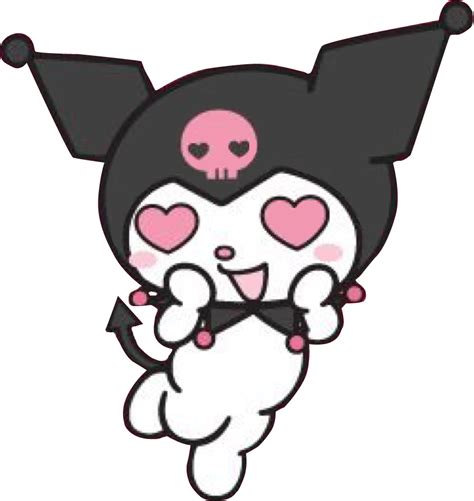 Cute Kuromi Cartoon Character Kawaii Ghost Anime Art PNG | PNG All