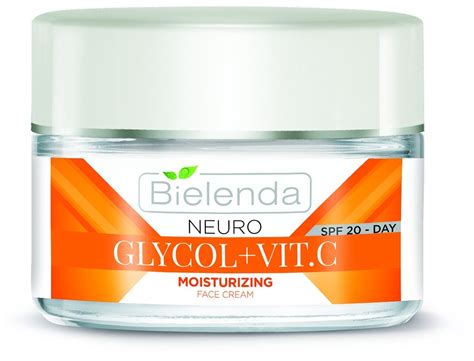 Bielenda Neuro Glicol+Vit.C Увлажняющий крем активатор блеска и ...