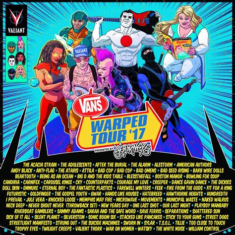 Vans Warped Tour 2017 Artist Announcement with Live Performances