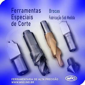 Ferramentas De Corte P Usinagem Broca Perfil Fresa Brocha