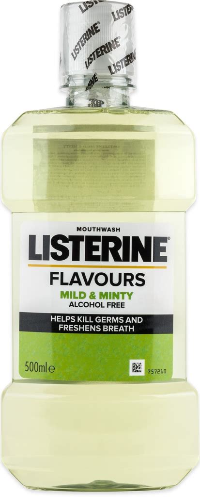 Listerine Flavours Mild & Minty 500 ml | eberry.cz