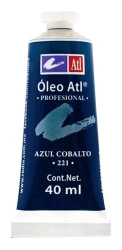 Oleo Atl T 14 Tubo De 40 Ml Color A Escoger Pintura Color 221 Azul