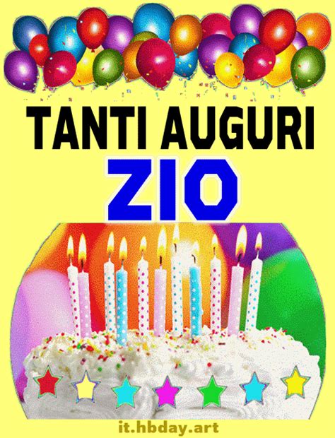 Tanti Auguri ZIO Torta Immagine