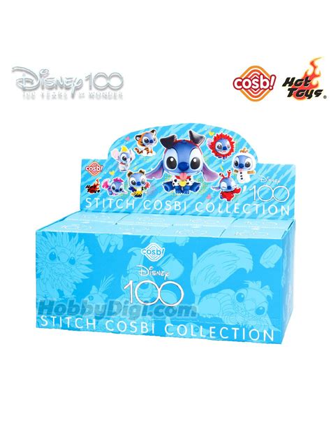 Hot Toys Cosbi Bobble Head Collection CBX Disney Th Anniversary Stitch Dress Up Party