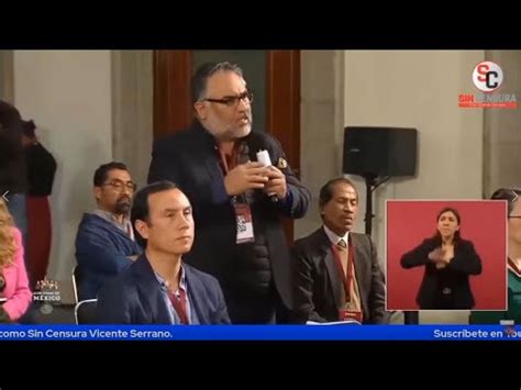 Vicente Serrano Le Pregunta A Amlo Si Televisa Seguir Teniendo