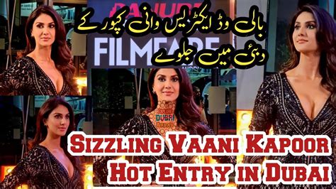 Vaani Kapoor Dazzling Entry In Dubai Filmfare 2022 A Mesmerising Look