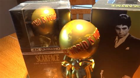 UNBOXING Scarface 1983 The World Is Yours Limited Edition 4k Ultra