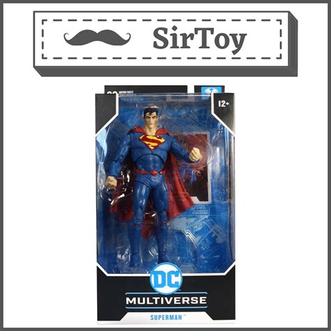 Mcfarlane Toys Dc Multiverse 7 Inch Superman Dc Rebirth Shopee Malaysia