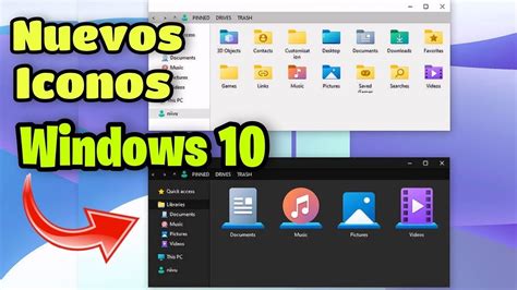 Instalar Los Nuevos Iconos De Windows Youtube