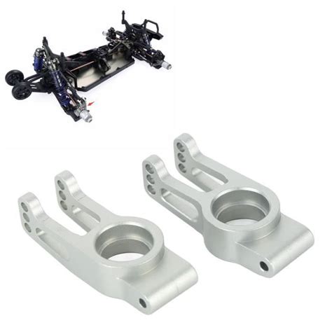 Porte Moyeu D Essieu Arri Re Rc Pi Ces Argent Rc Voiture M Tal