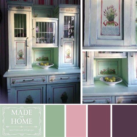 реставрация буфета в стиле прованс | Буфеты, Планы кухни, Мебель