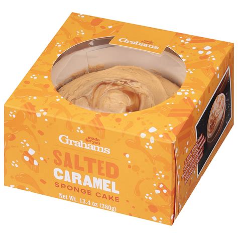 Grahams Salted Caramel Sponge Cake Oz Oz Shipt