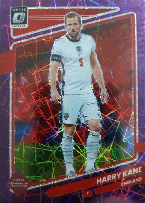 Harry Kane 2021 Donruss 46 Optic Purple Velocity 99 Price Guide