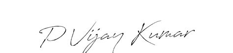 73 P Vijay Kumar Name Signature Style Ideas Professional Esign