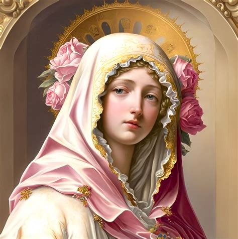 Pin By Herryhyn On Catholic Virgin Mary Art Mother Mary