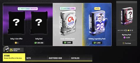 New Daily Deals Pack : r/MaddenUltimateTeam