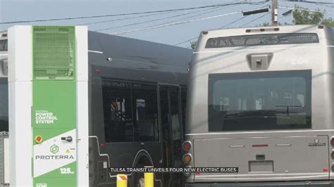 Tulsa Transit City Leaders To Unveil 4 New Electric Buses