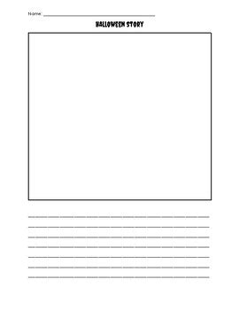 Halloween Roll A Story Worksheet By Abbey Richards Tpt