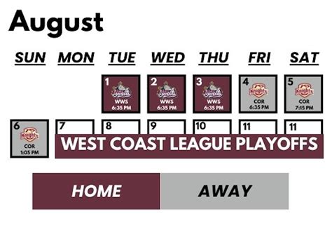 Game Schedule Ridgefield Raptors