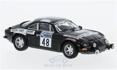 Miniature Alpine A110 1 43 Trofeu Renault No 48 Rallye WM RAC Rallye