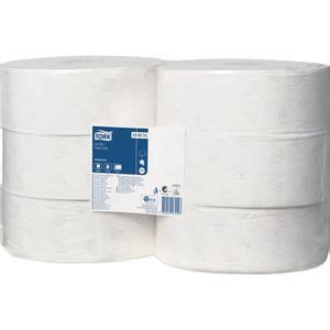 Tork Toiletpapier Jumbo 2 Laags 380 Meter Systeem T1 Pak Van 6 Rollen