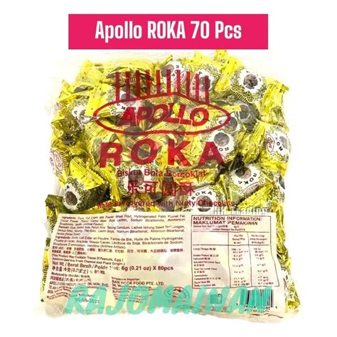 Apollo Roka Chocolate Wafer Ball 70 Pcs Shopee Malaysia