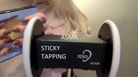 ASMR Sticky Tapping YouTube