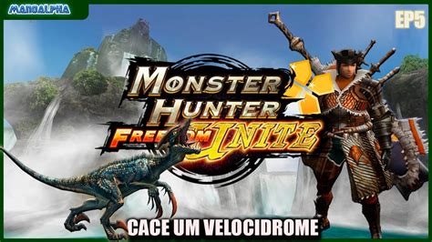 Monster Hunter Freedom Unite Ppsspp Pc Cace Um Velocidrome Youtube