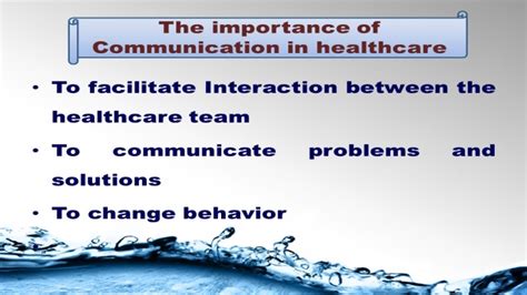 Importance Of Communication In Healthcare Isaiweb