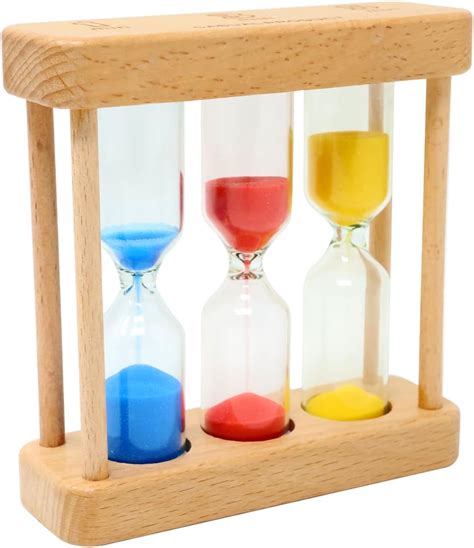 Amazon Honbay 1PCS 1 3 5 Minute Sand Hourglass Timer Wood Frame