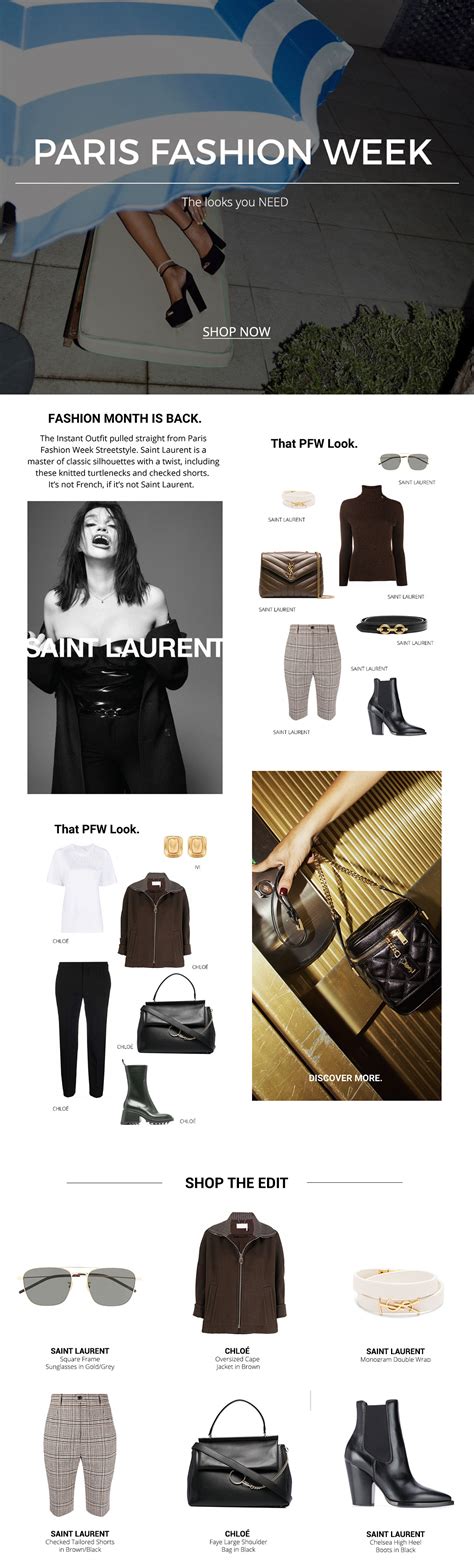 Luxury Brand Email Design on Behance