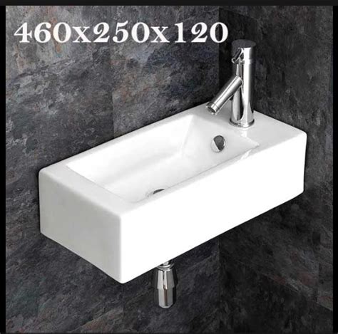 Rectangle Corner Wall Hung Bas In Small Wall Hung Wash Basin Small