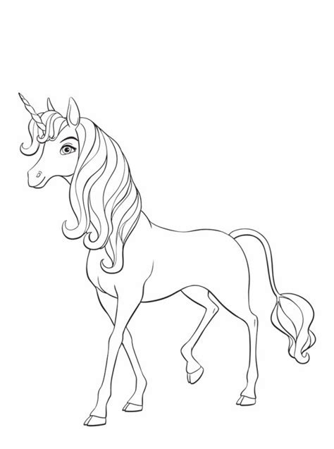 Kids-n-fun.com | Coloring page Mia and Me Unicorn 2