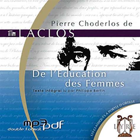 De L Ducation Des Femmes Livre Audio Pierre Choderlos De Laclos