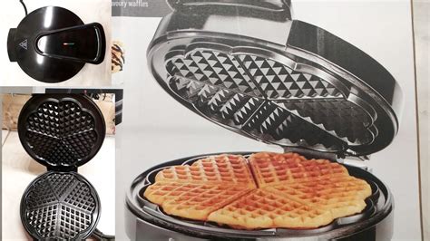 Unboxing Silvercrest Waffle Maker Lidl Youtube