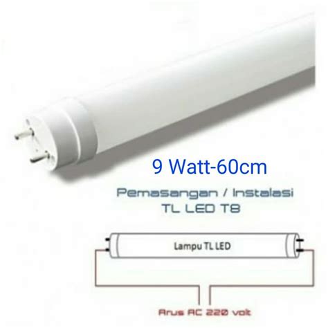 Jual Lampu Tl Neon Led Lampu Tl Led T Watt Cm White Warm White Anti