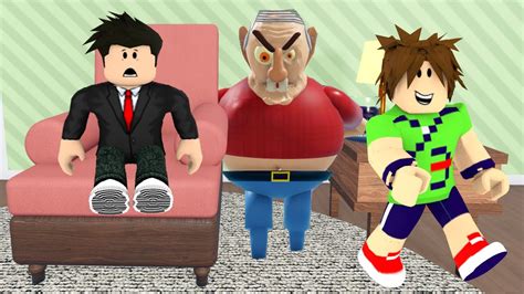 ESCAPE DO VOVÔ GIGANTE NO ROBLOX Escape Evil Grandpa YouTube