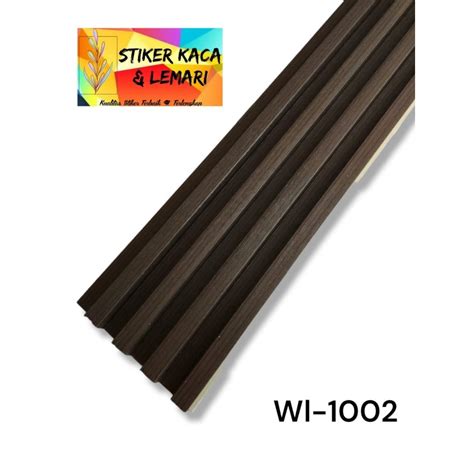 Jual Woodpanel Wpc 3d Wallpanel Dinding Pvc Kayu Shopee Indonesia