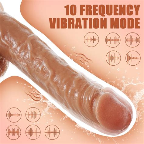 Vibrador Vibrador Realista Con Ventosa Fuerte Vibraciones Juguete