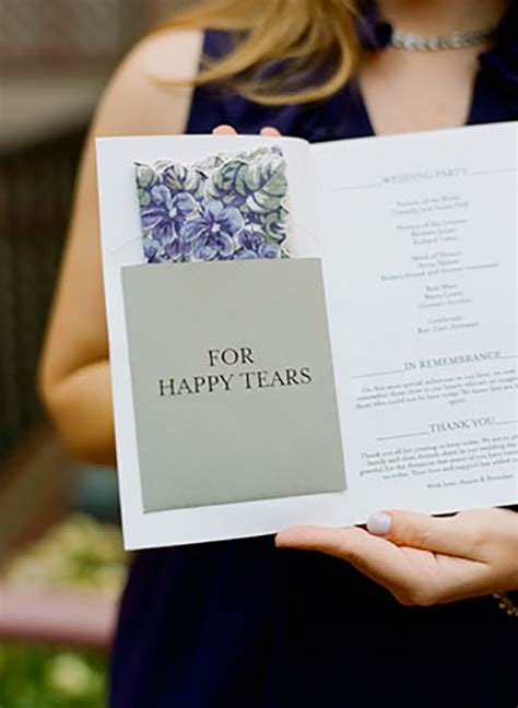 15 Fabulous + Unique Wedding Program Ideas!