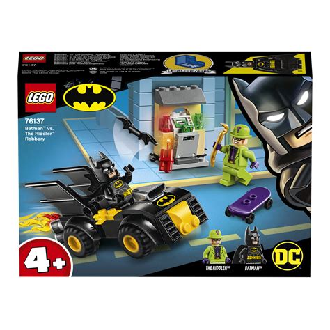 Lego Super Heroes Klocki Batman I Rabunek Człowieka Zagadki 76137