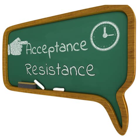 Acceptance Or Resistance Getting Unstuck Llc