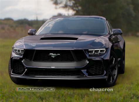 My Take On The 2024 Ford Mustang Gt Using Blender And Some Leaked