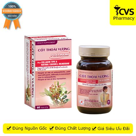 Cot Thoai Vuong Platinum - Helps reduce the risk of joint pain and ...